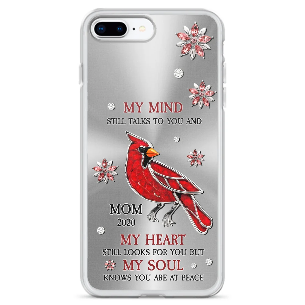 Cardinal Hummingbird My Mind My Heart My Soul - Personalized Custom Phone Case - Image 6