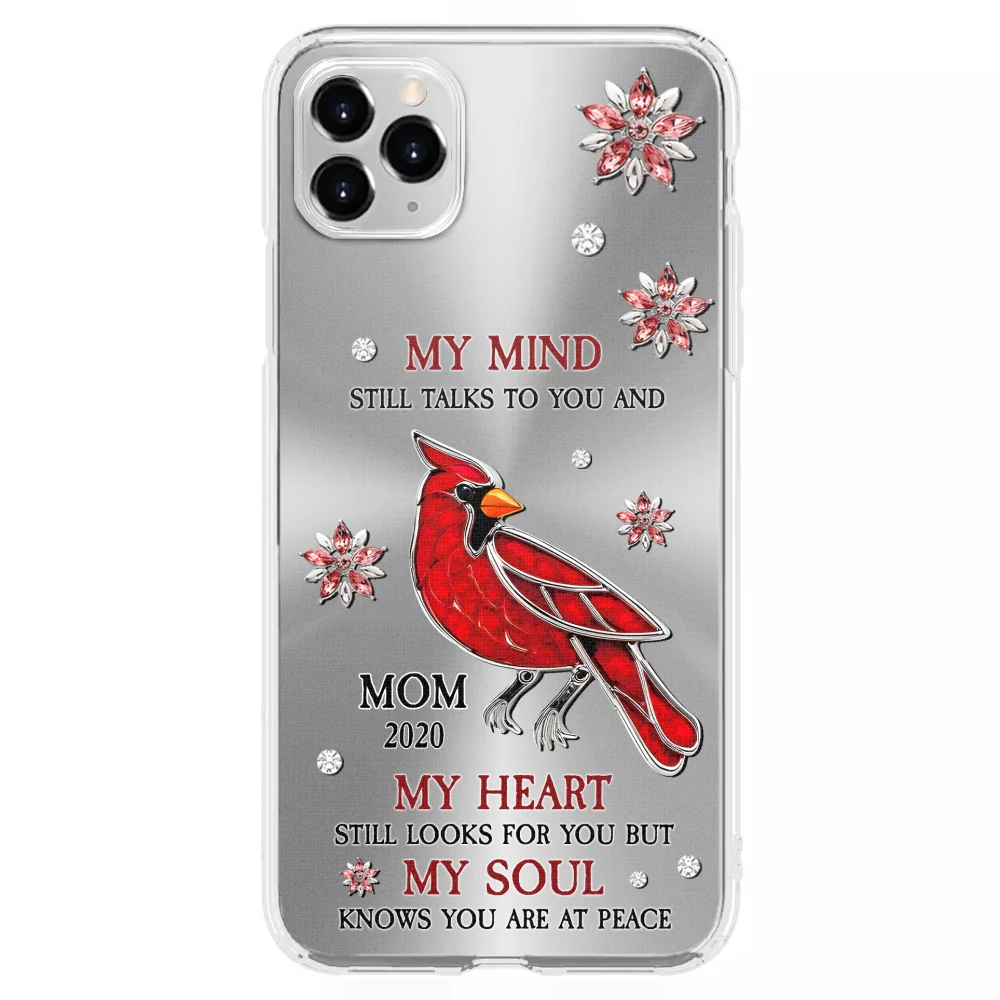 Cardinal Hummingbird My Mind My Heart My Soul - Personalized Custom Phone Case - Image 8