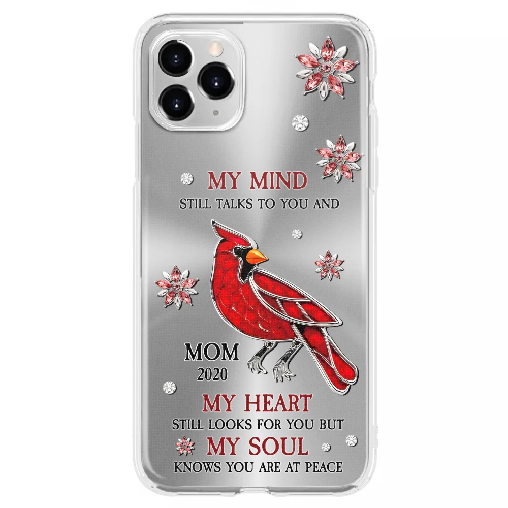 Cardinal Hummingbird My Mind My Heart My Soul - Personalized Custom Phone Case - Image 9