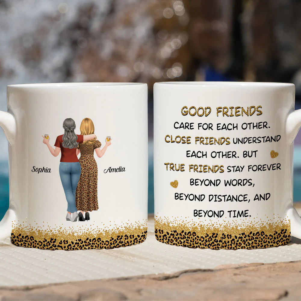 Care For Each Other - Personalized Custom Coffee Mug - Image 3