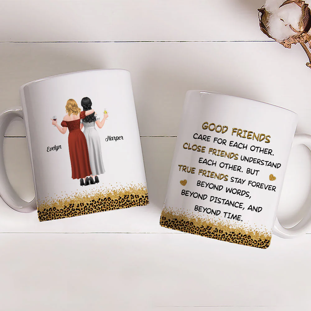 Care For Each Other - Personalized Custom Coffee Mug - Image 4