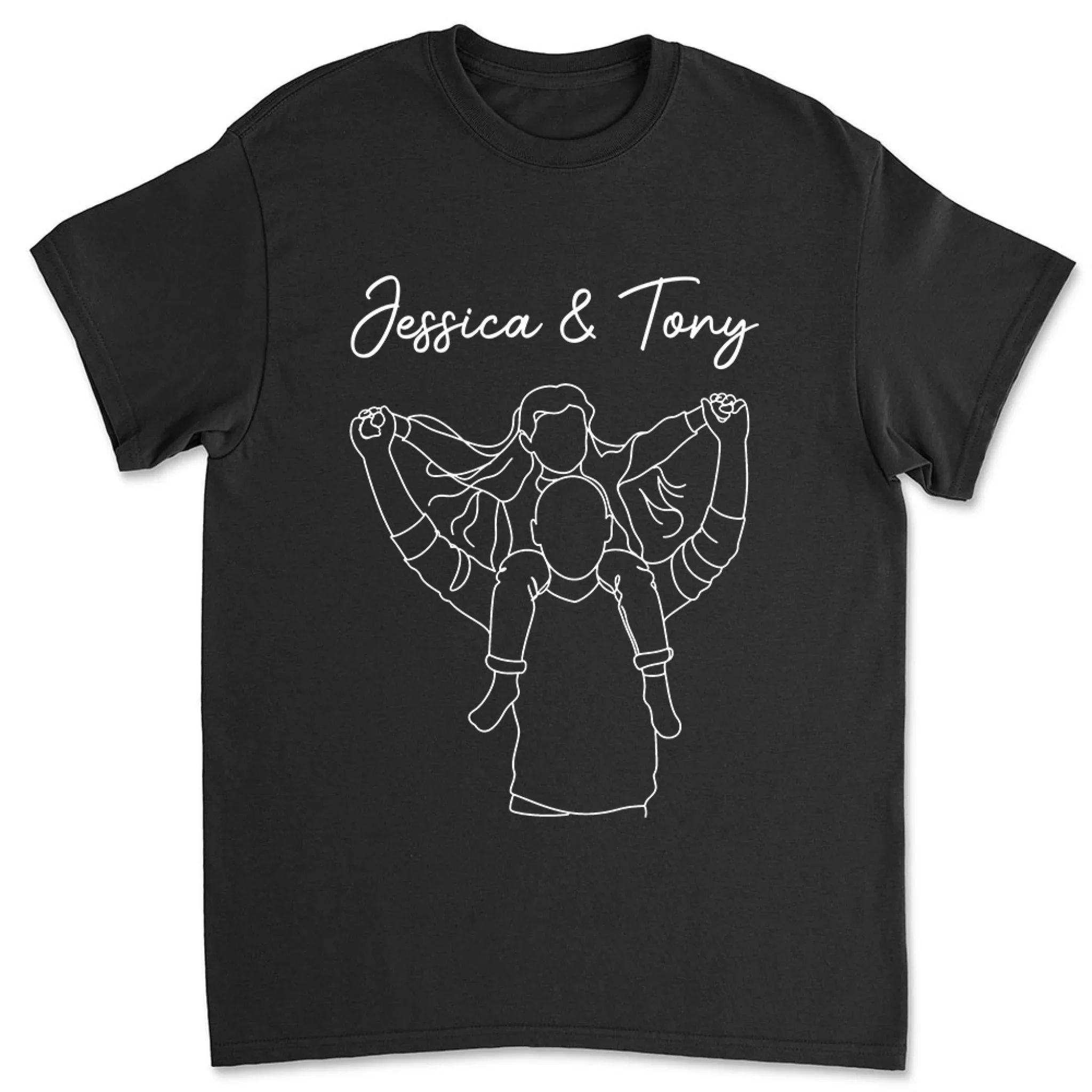 Carried By Love - Personalized Custom Shirt