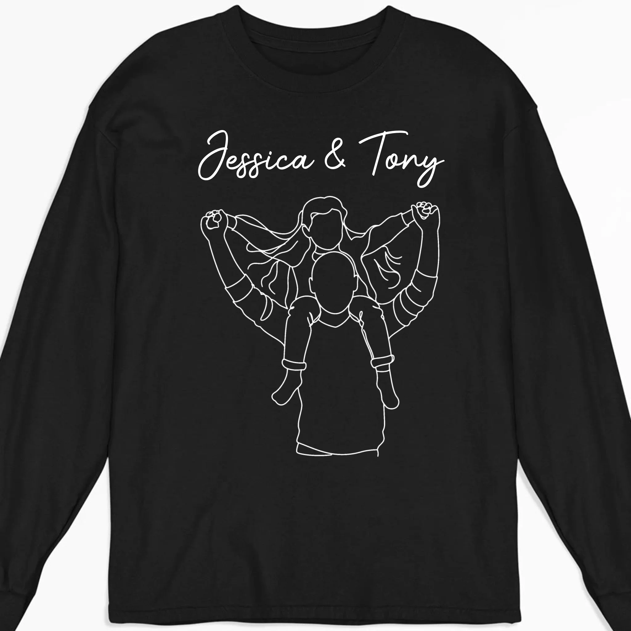 Carried By Love - Personalized Custom Shirt - Image 10