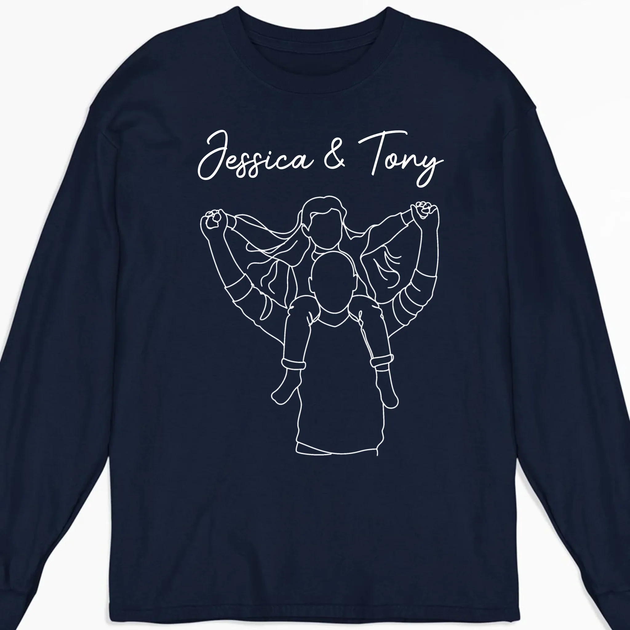 Carried By Love - Personalized Custom Shirt - Image 12