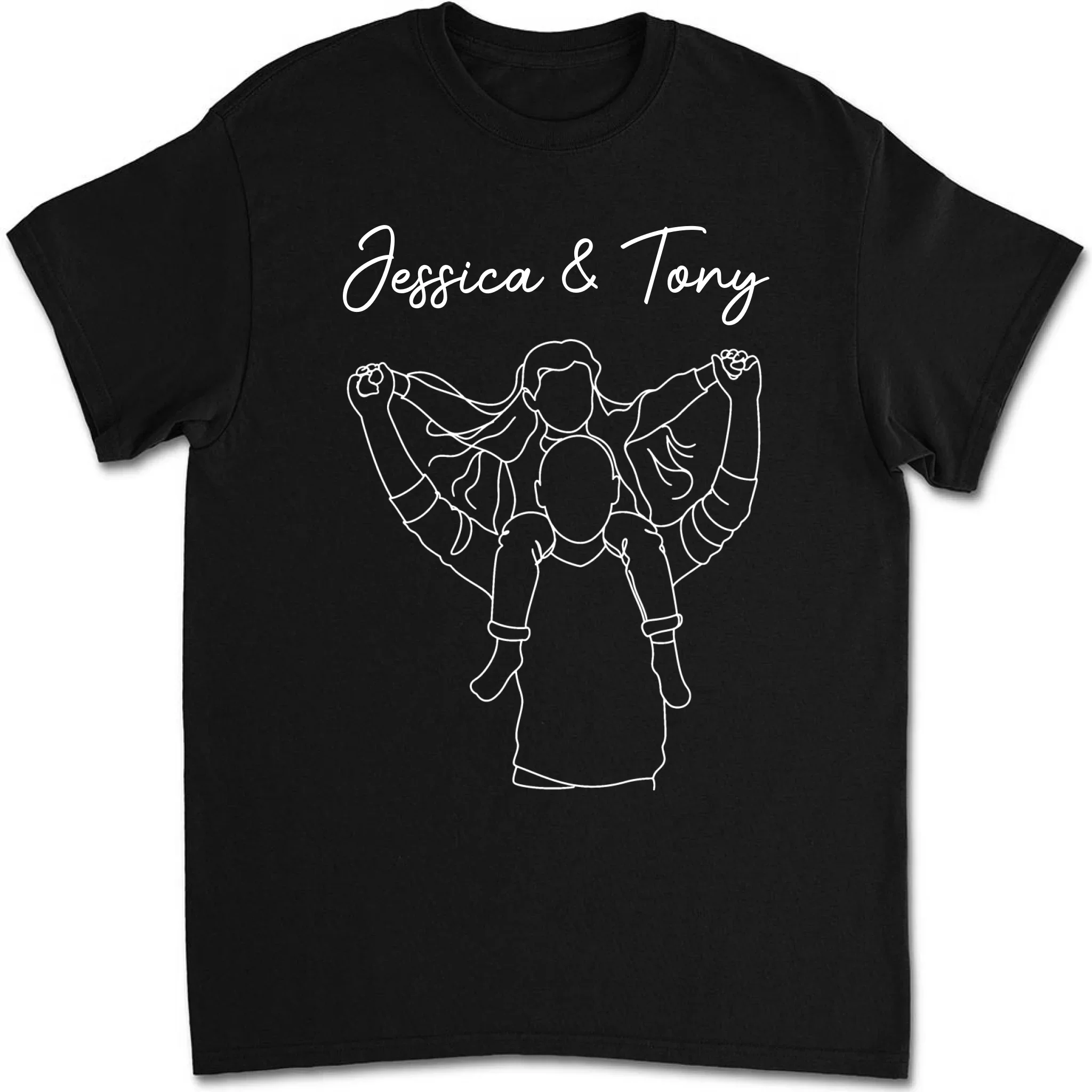 Carried By Love - Personalized Custom Shirt - Image 6