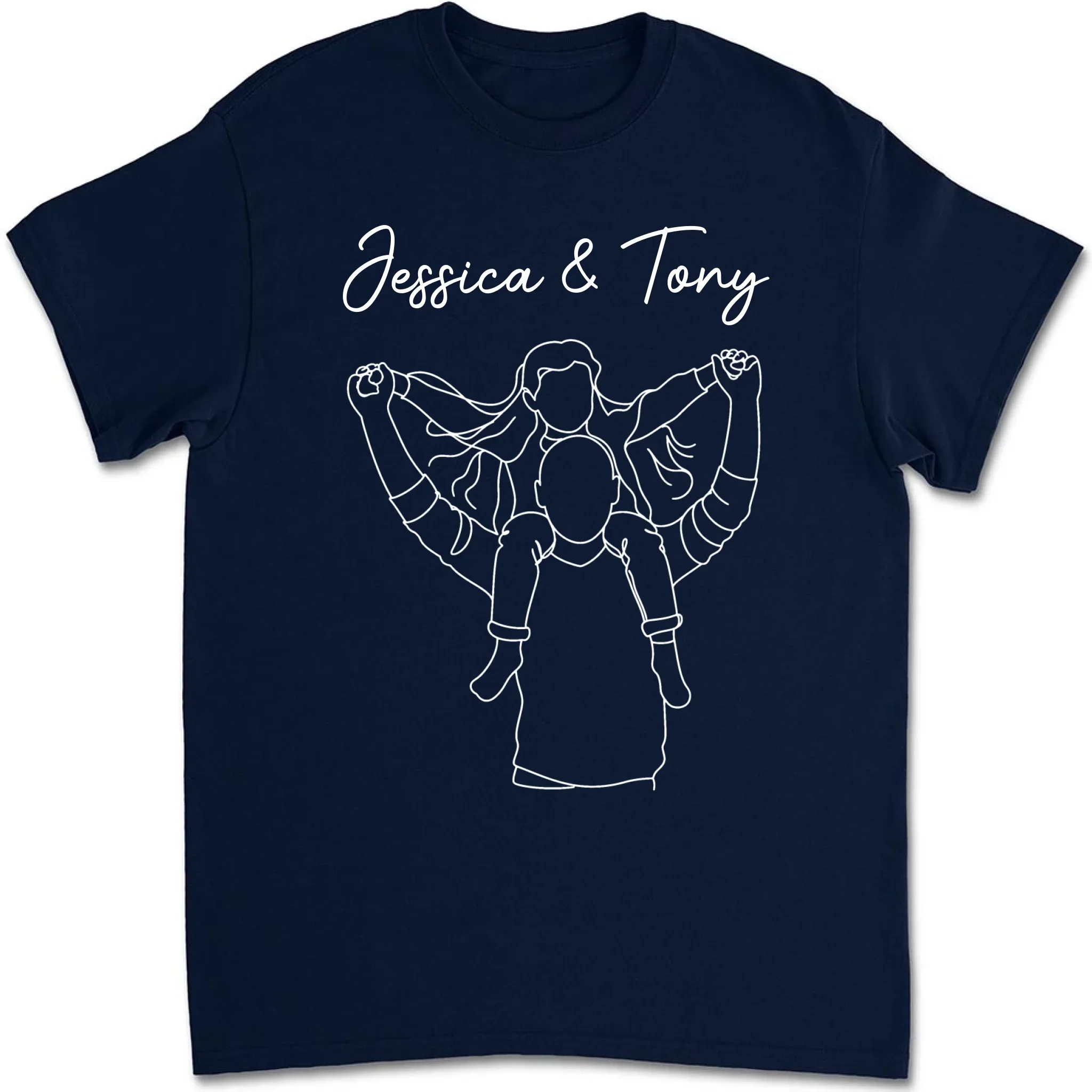 Carried By Love - Personalized Custom Shirt - Image 9