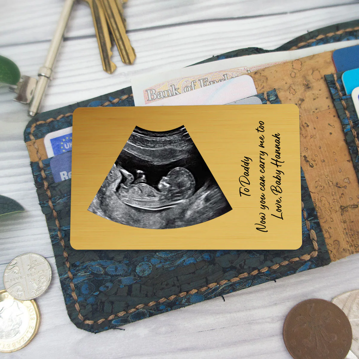 Carry Me Love - Personalized Custom Wallet Card - Image 4