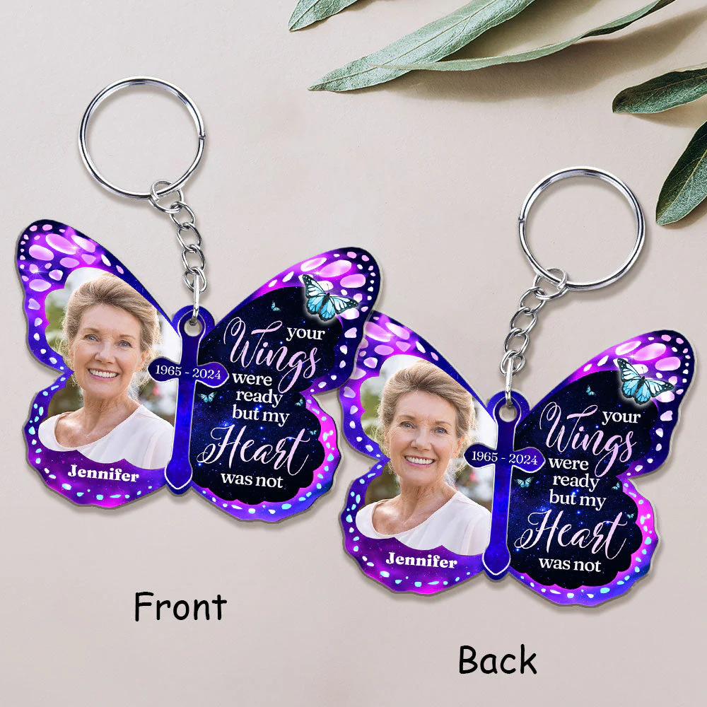 Carry You With Me - Personalized Custom Acrylic Keychain - Image 4
