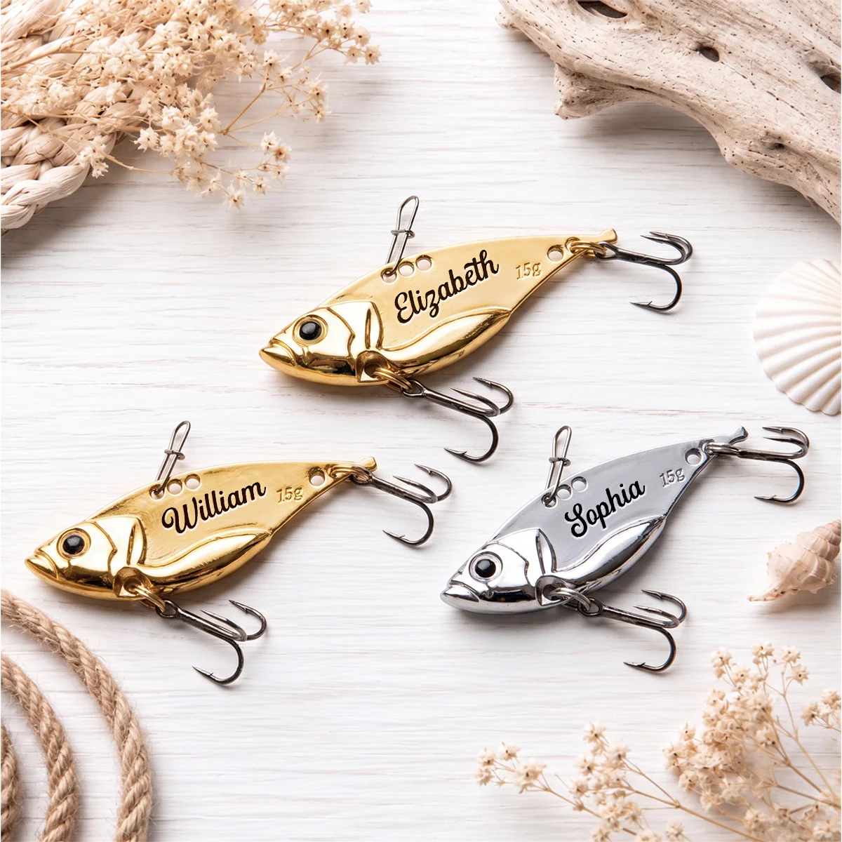Casting Memories Together - Personalized Custom Fishing Lure - Image 3