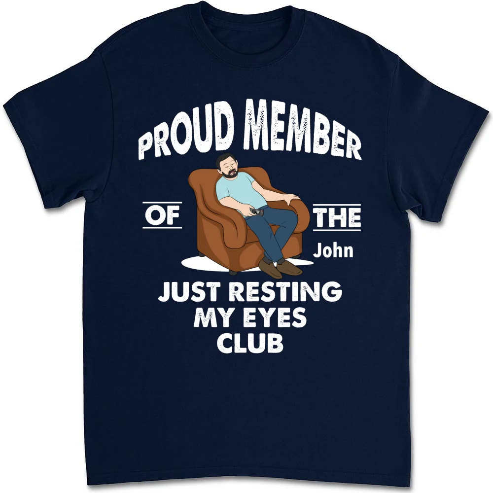 Certified Nap Club Member - Personalized Custom Shirt - Image 10
