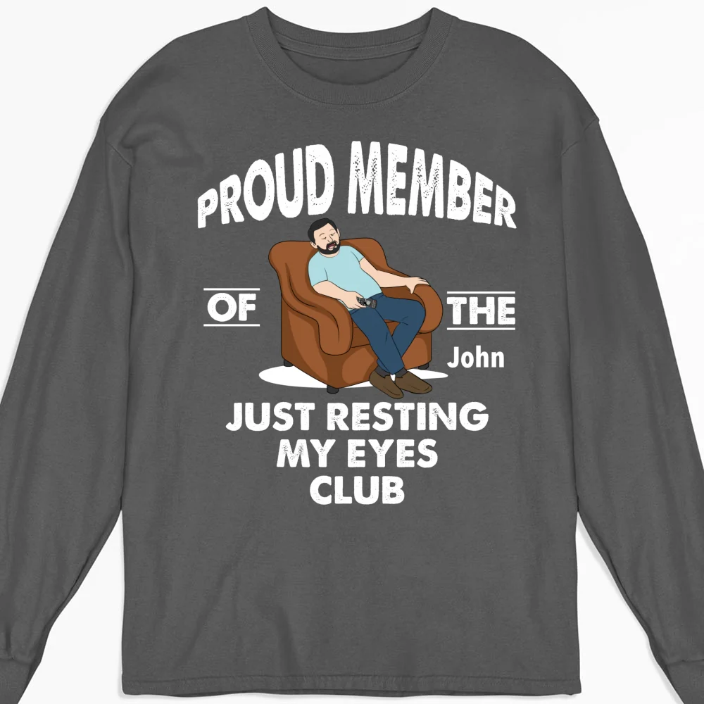 Certified Nap Club Member - Personalized Custom Shirt - Image 12