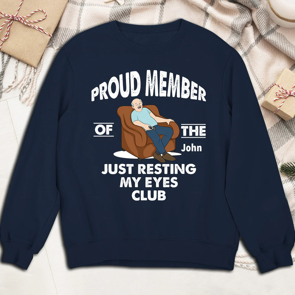 Certified Nap Club Member - Personalized Custom Shirt - Image 6
