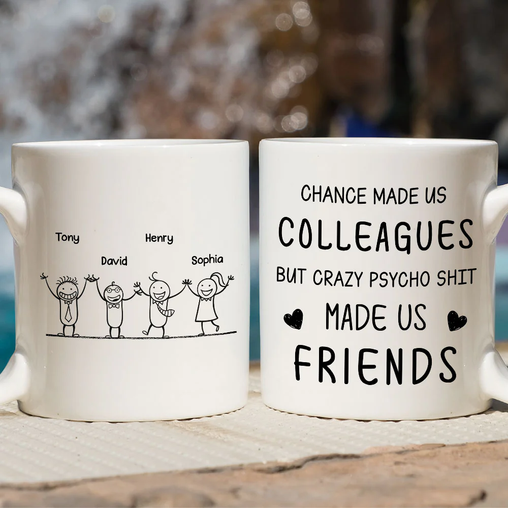 Chance Made Us - Personalized Custom Coffee Mug - Image 2