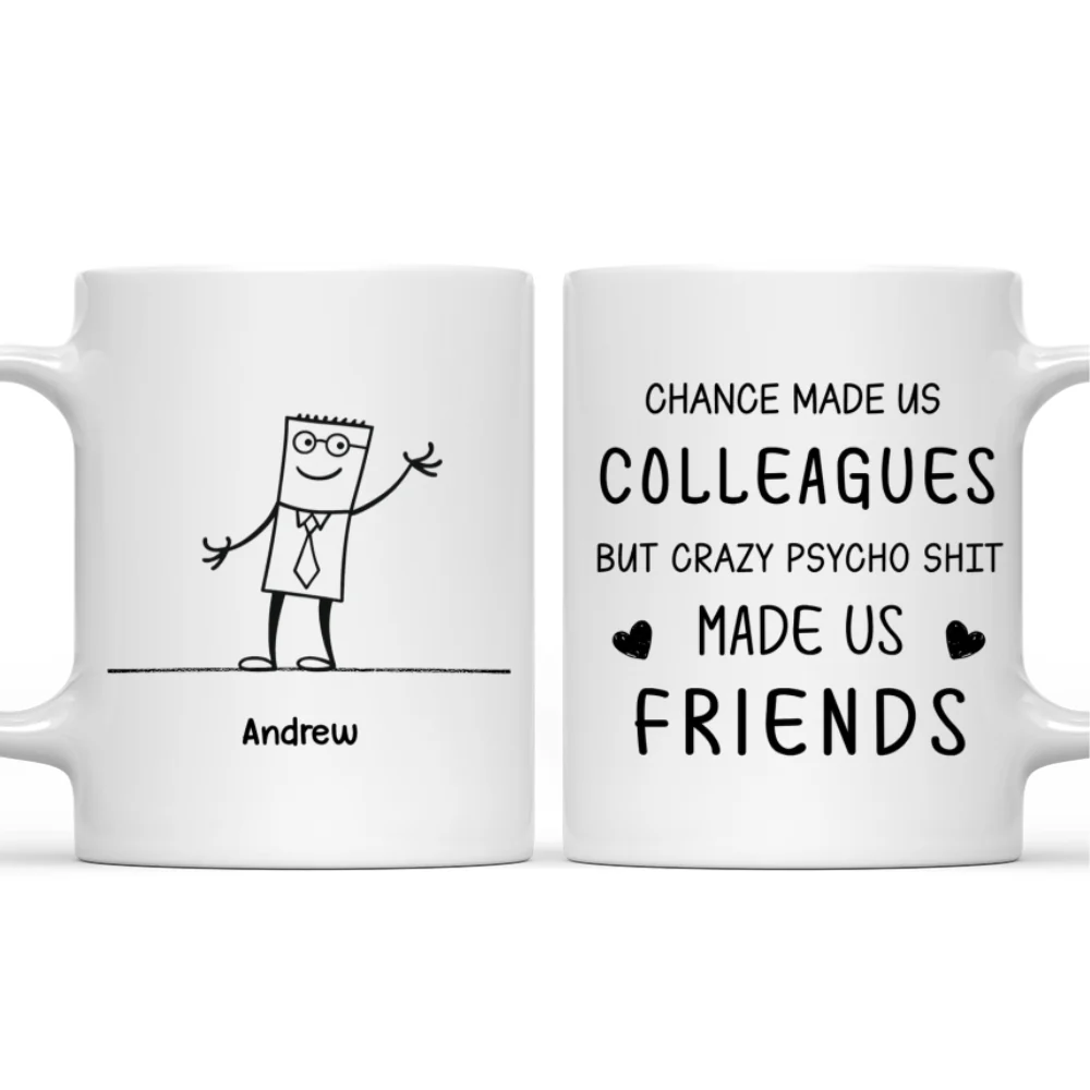 Chance Made Us - Personalized Custom Coffee Mug - Image 7