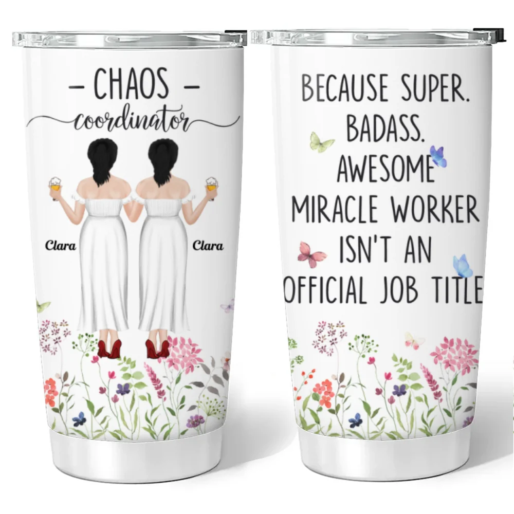 Chaos Coordinator - Personalized Custom Tumbler - Image 6