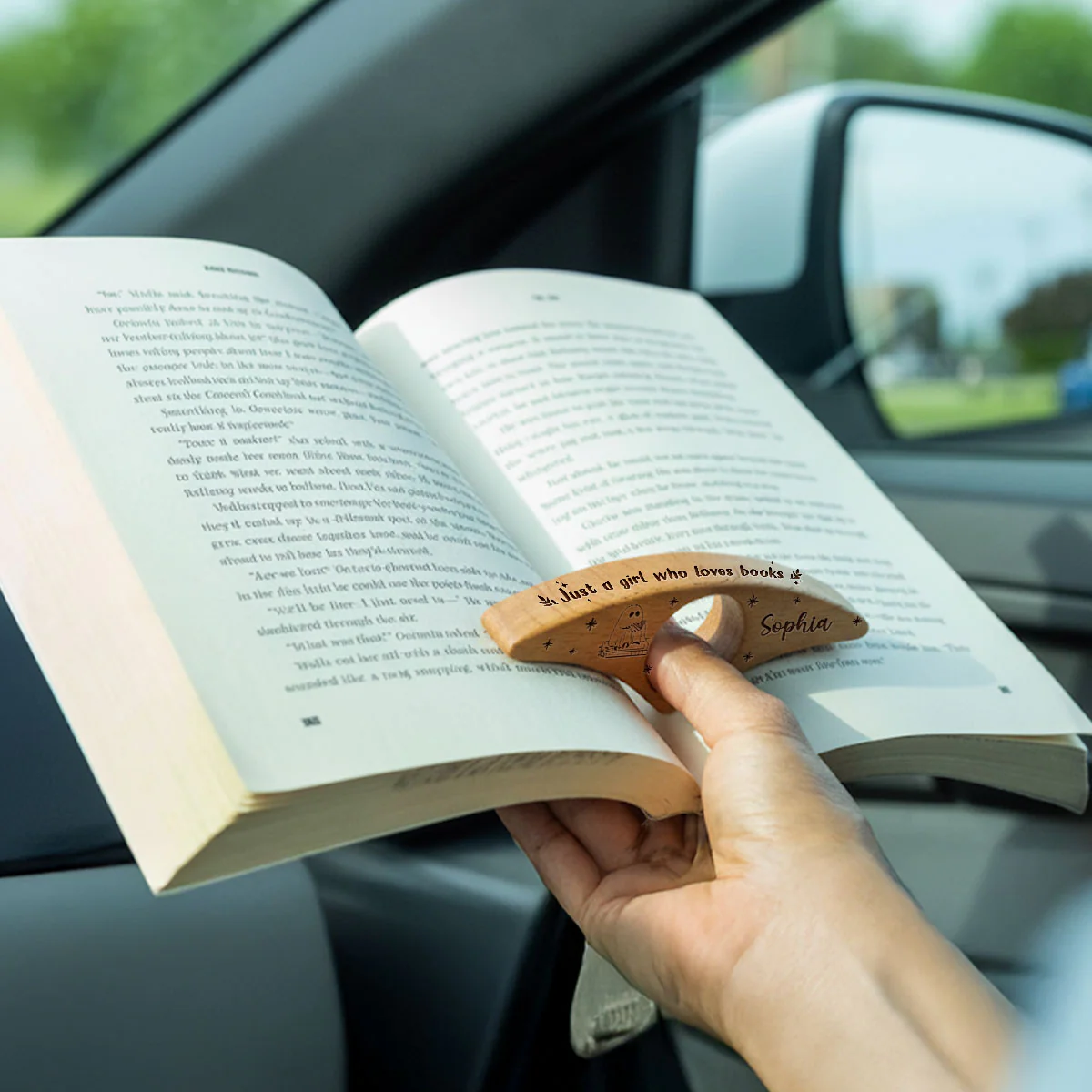 Chapter Addict - Personalized Custom Book Page Holder - Image 4