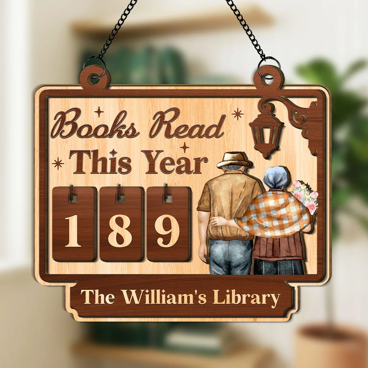 Chapters of Us - Personalized Custom Tracker Sign