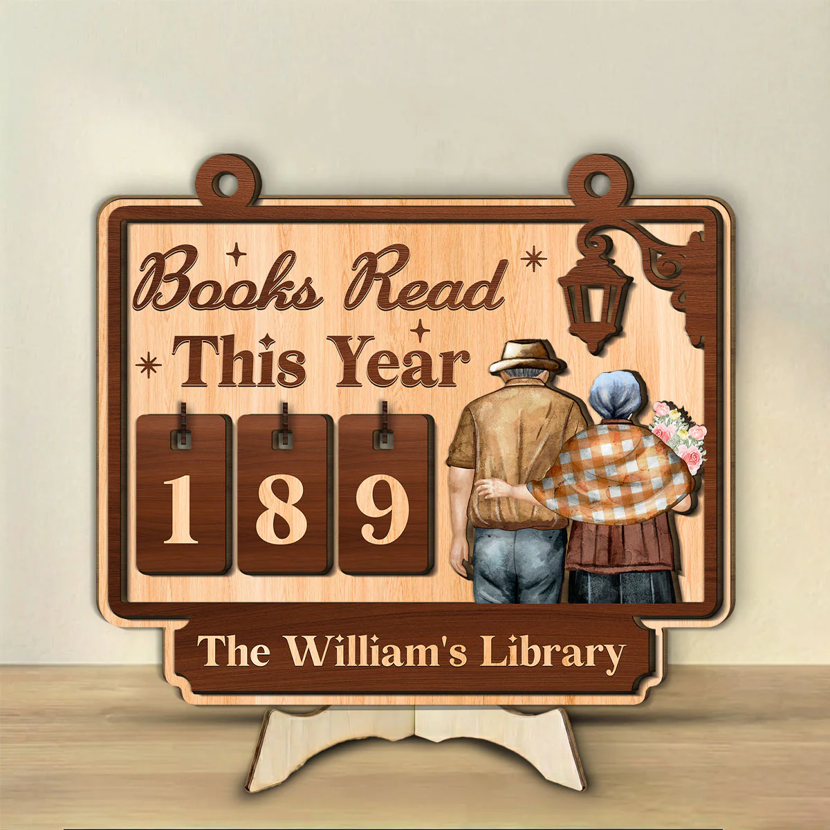 Chapters of Us - Personalized Custom Tracker Sign - Image 2
