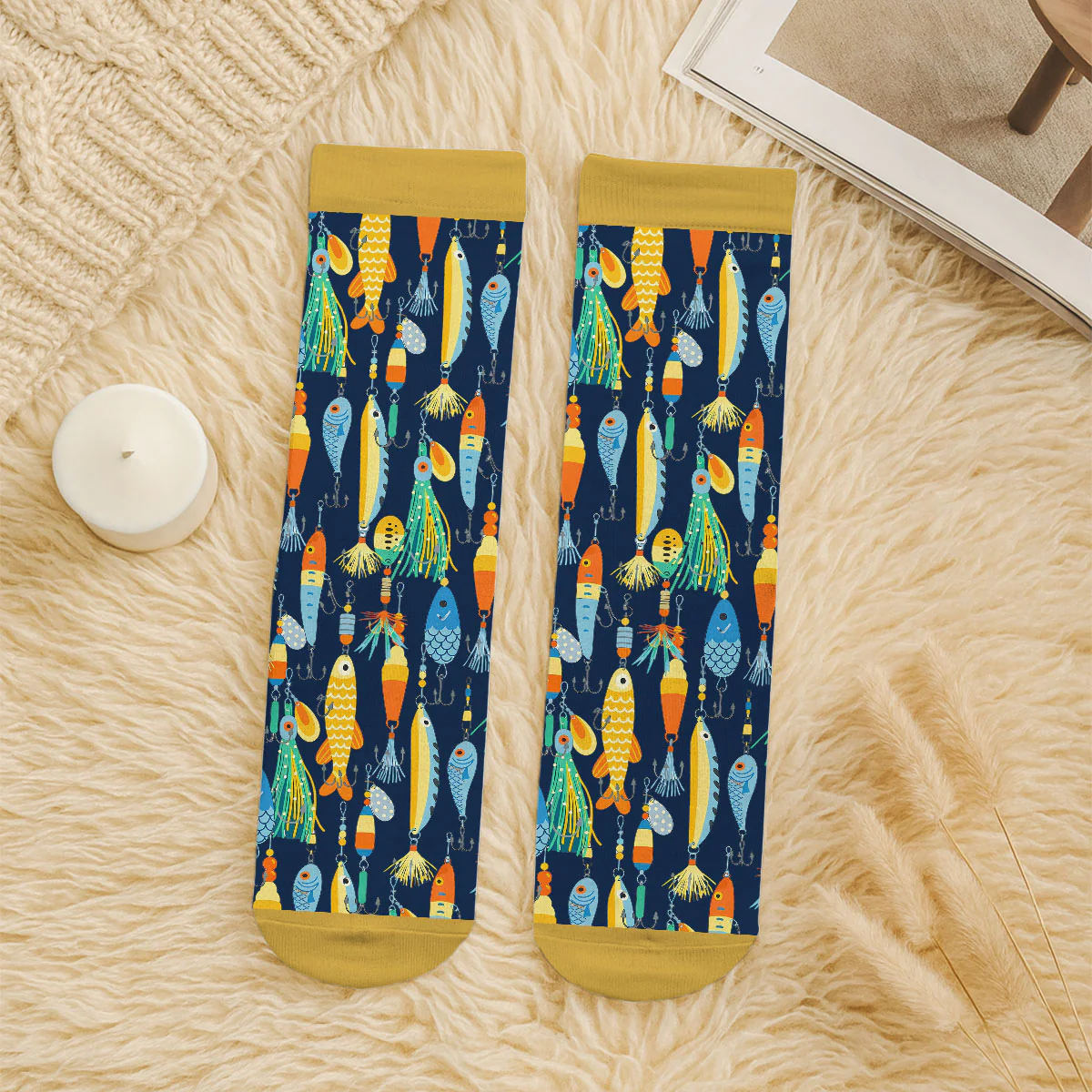 Chasing Tail - Personalized Custom Crew Socks - Image 3