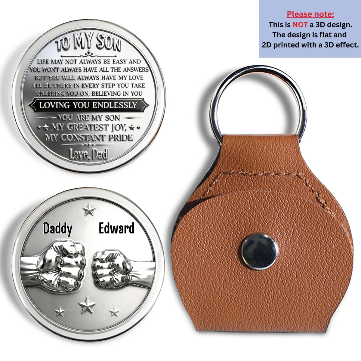 Cheering On You - Personalized Custom Pocket Hug - Image 6
