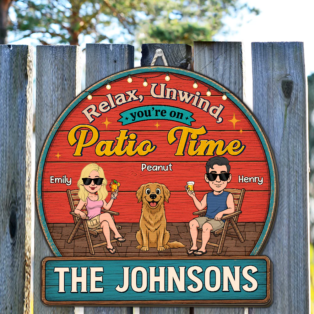 Cheers To Backyard Memories - Personalized Custom Wood Sign - Image 3