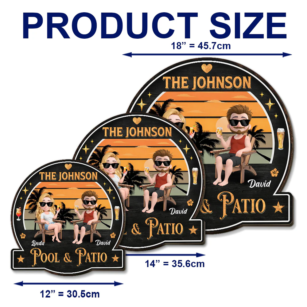 Chill Time -  Personalized Custom Wood Sign - Image 6