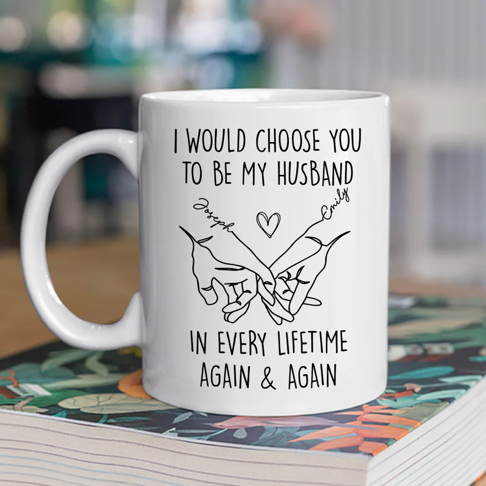 Choose You To Be My Forever - Personalized Custom Coffee Mug - Image 3