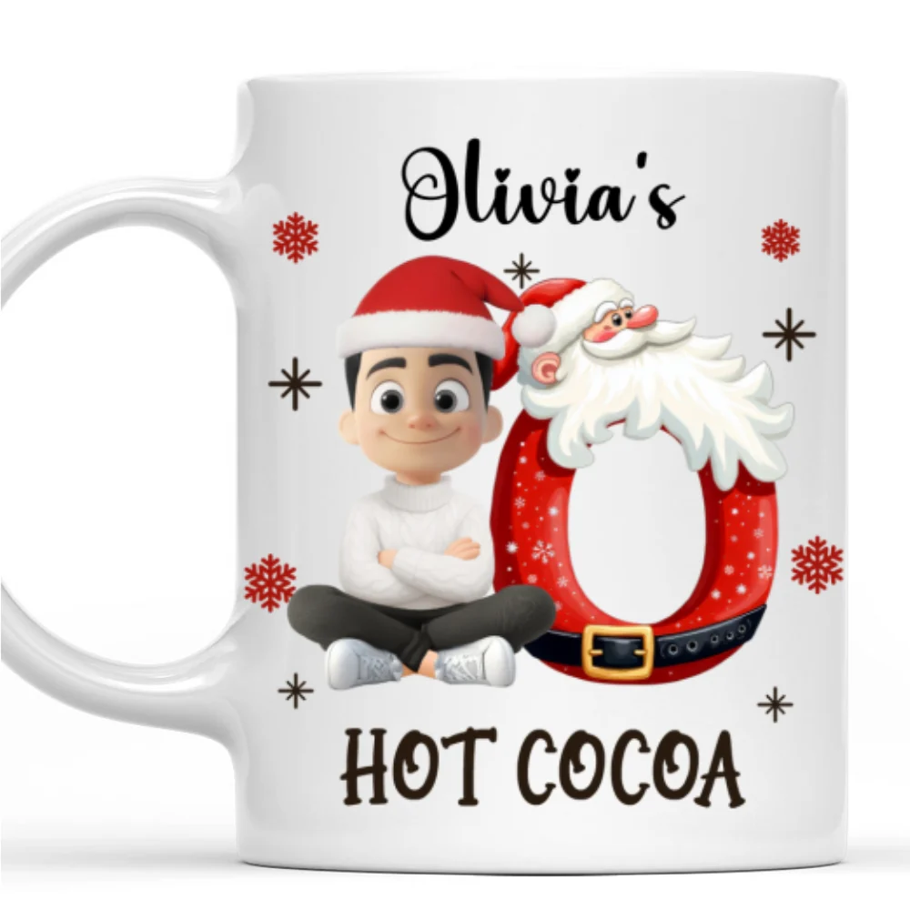 Christmas Cocoa - Personalized Custom Coffee Mug - Image 7
