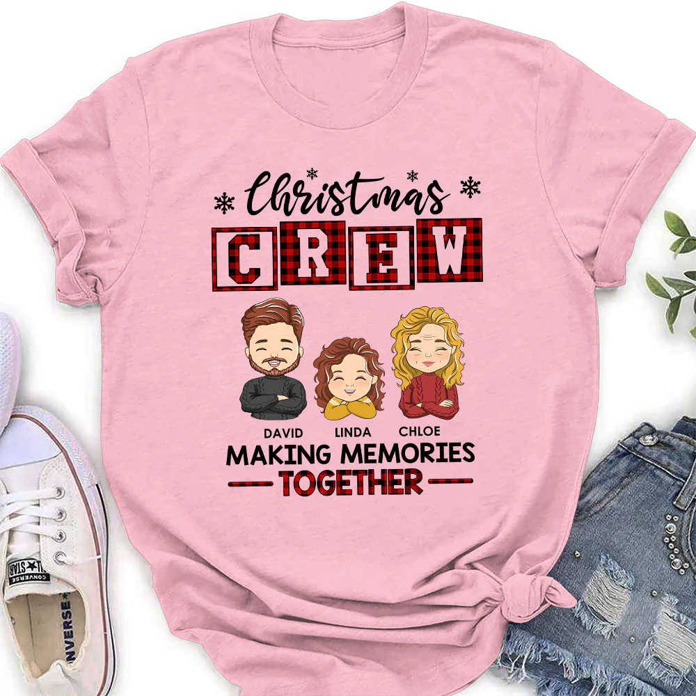 Christmas Crew - Personalized Custom Shirt - Image 4