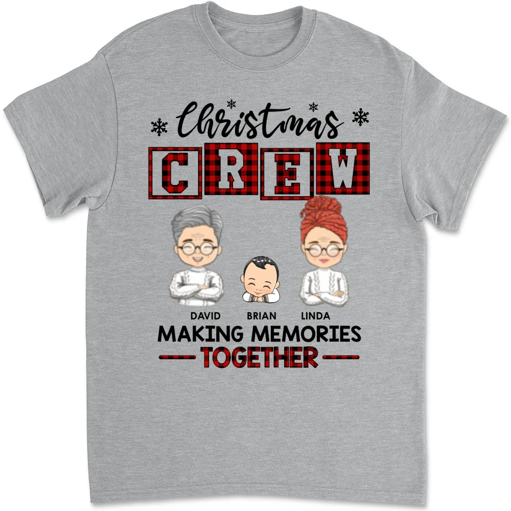 Christmas Crew - Personalized Custom Shirt - Image 6