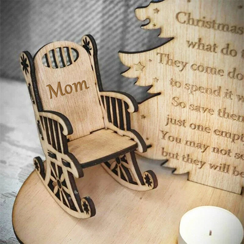 Christmas In Heaven With Pet Bed - Personalized Custom Candle Holder - Image 3