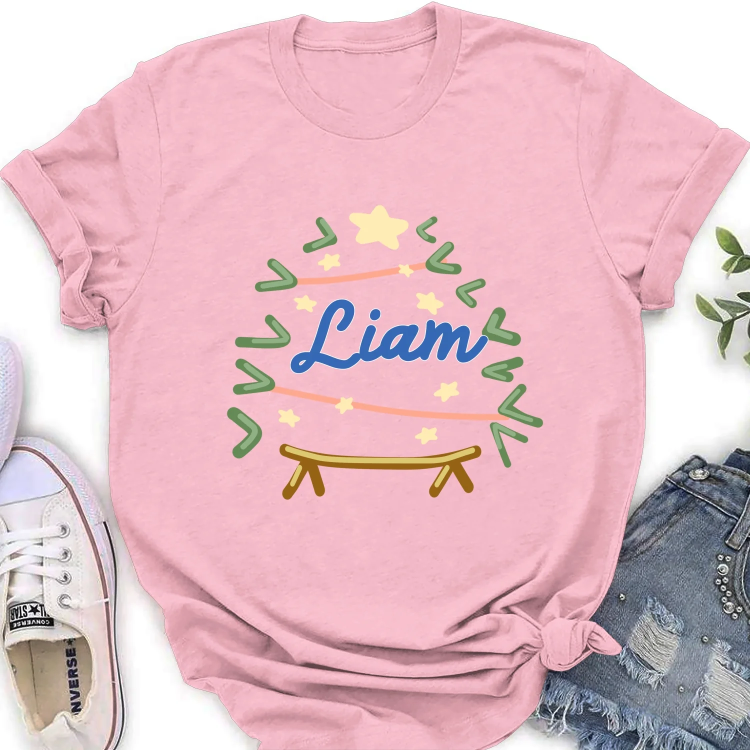 Christmas Name - Personalized Custom Shirt - Image 18