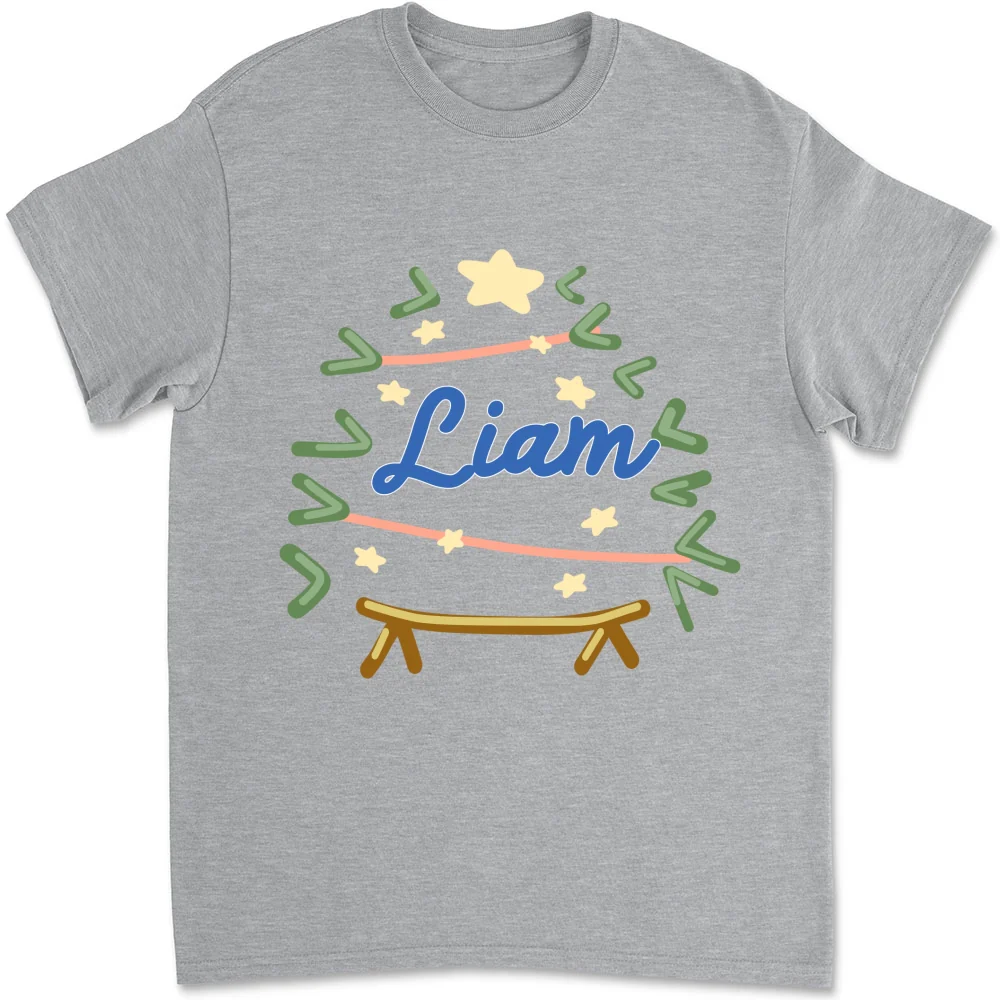 Christmas Name - Personalized Custom Shirt - Image 7