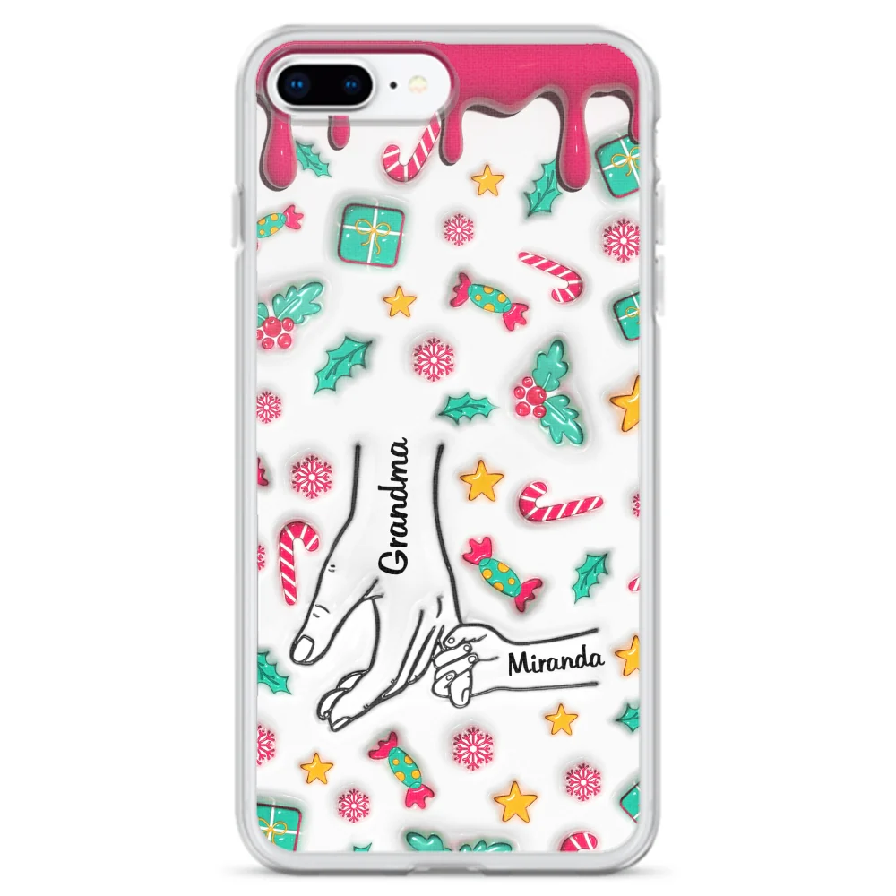 Christmas Of Nana - Personalized Custom 3D Inflated Effect Phone Case - Image 8