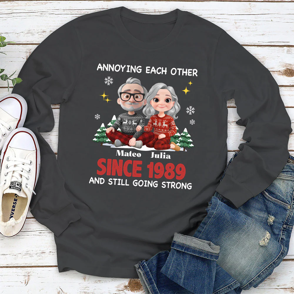 Christmas With You - Personalized Custom Shirt - Image 2