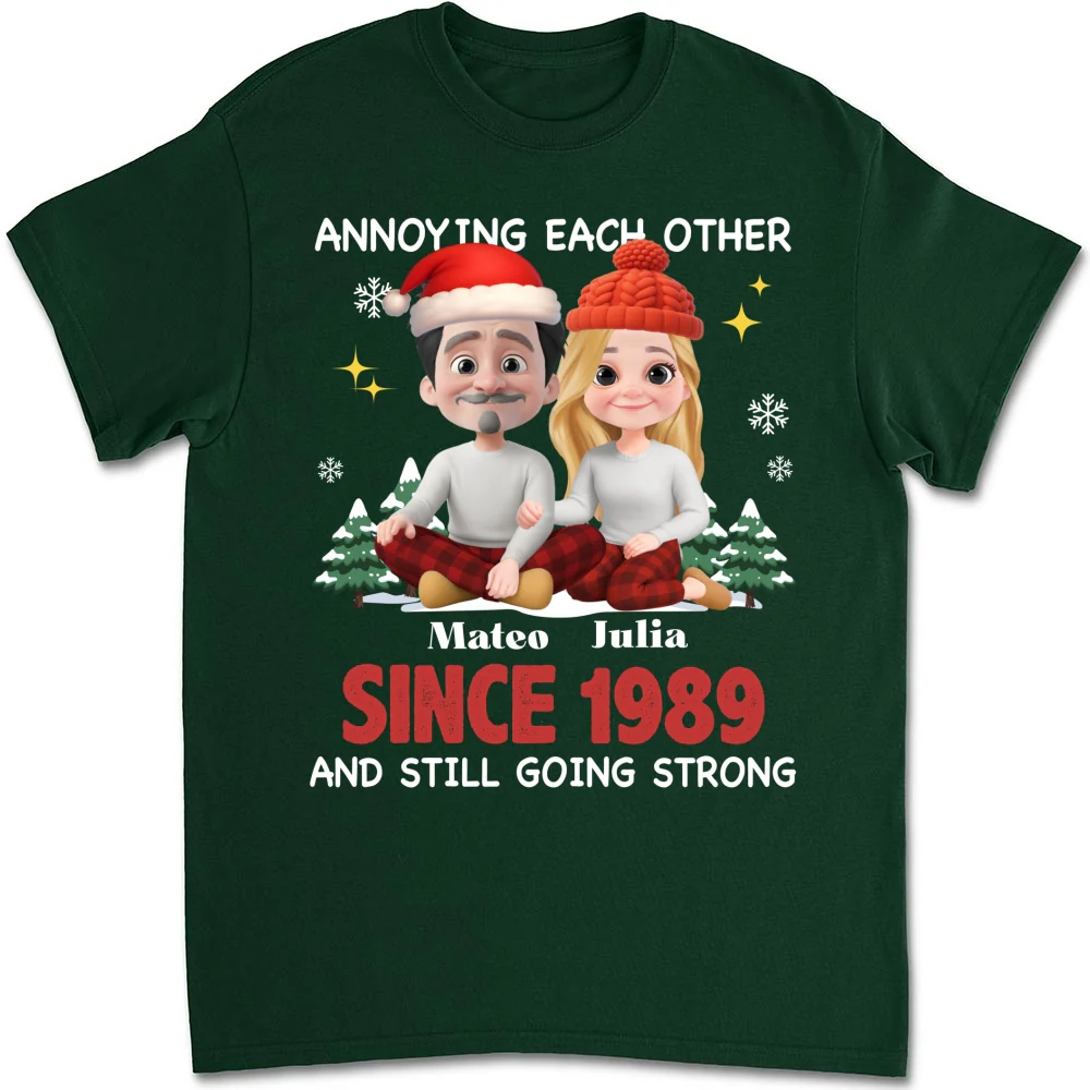 Christmas With You - Personalized Custom Shirt - Image 7