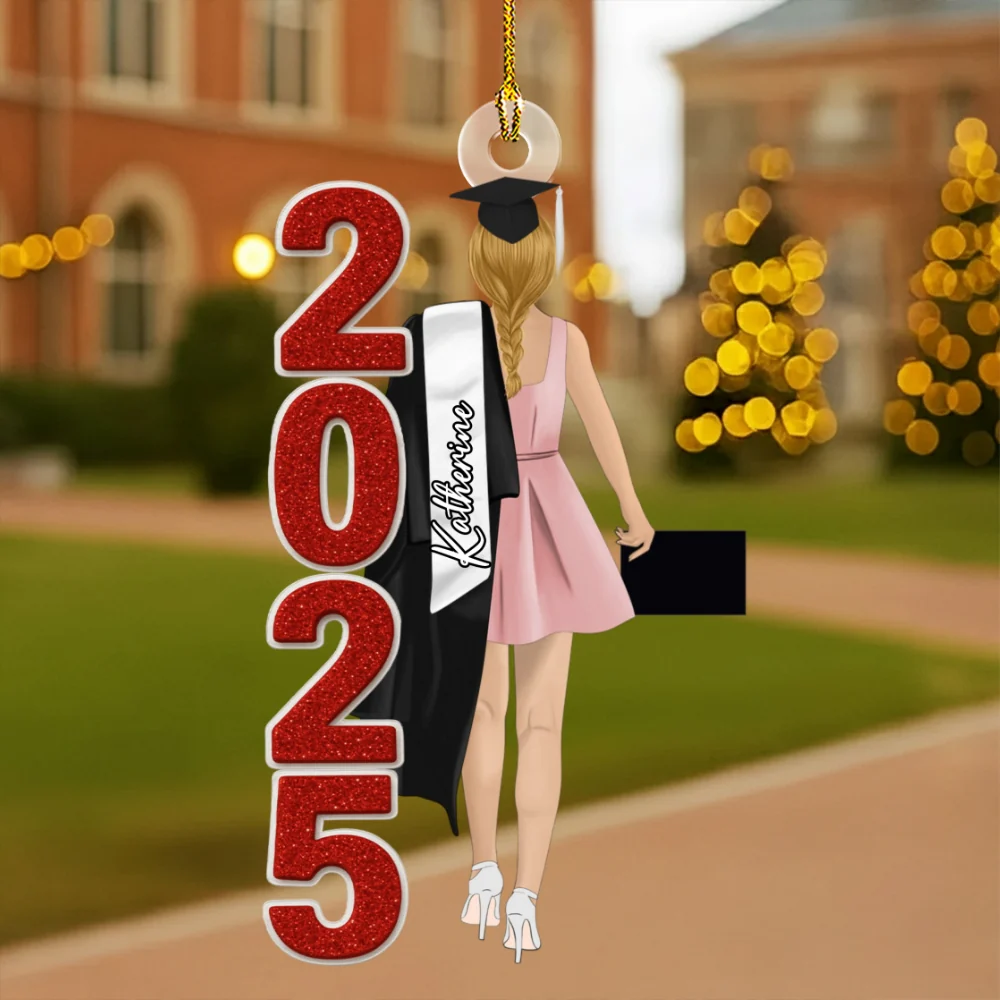 Class Of 2025 2026 - Personalized Custom Acrylic Ornament - Image 6