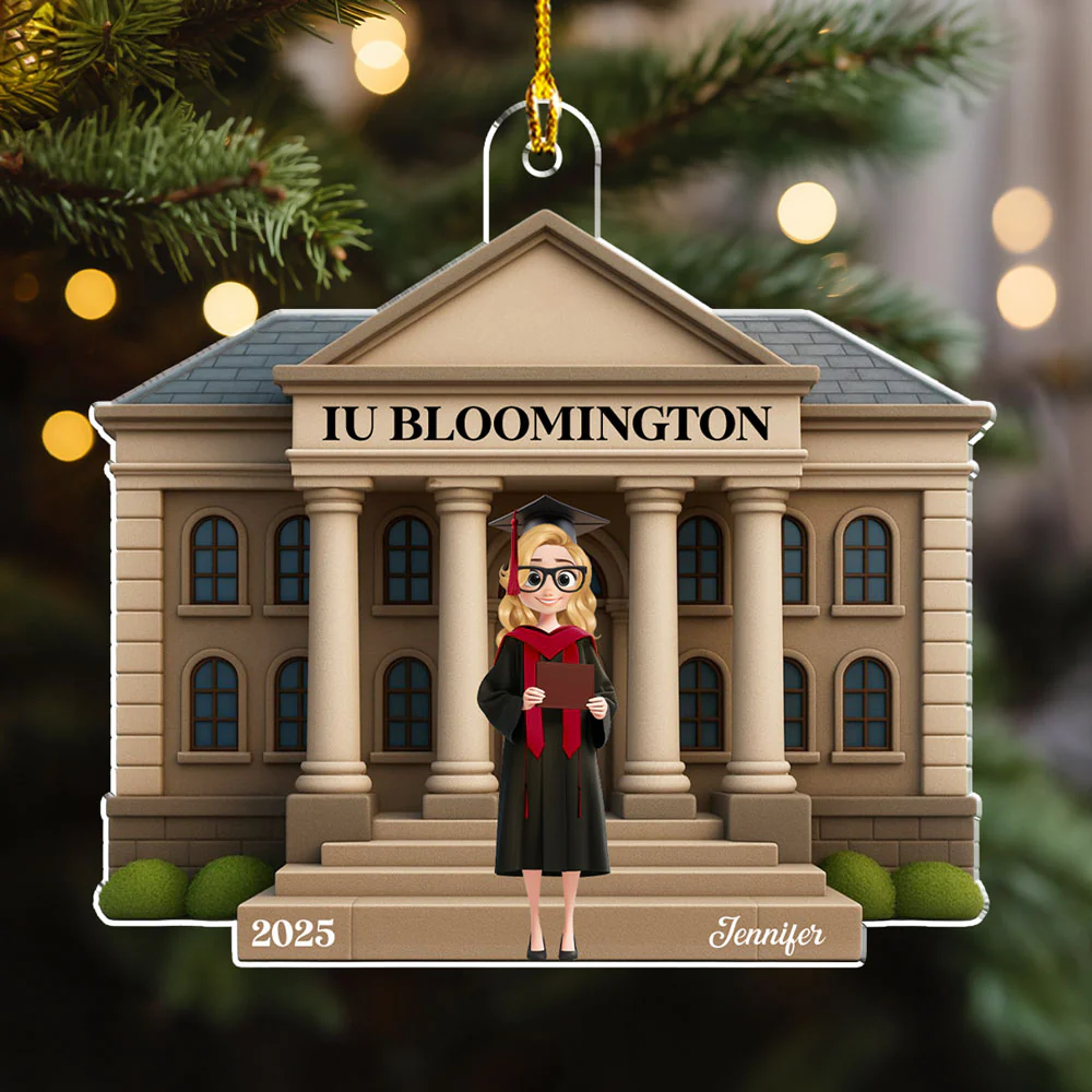 Class Of 2025 - Personalized Custom Acrylic Ornament 
