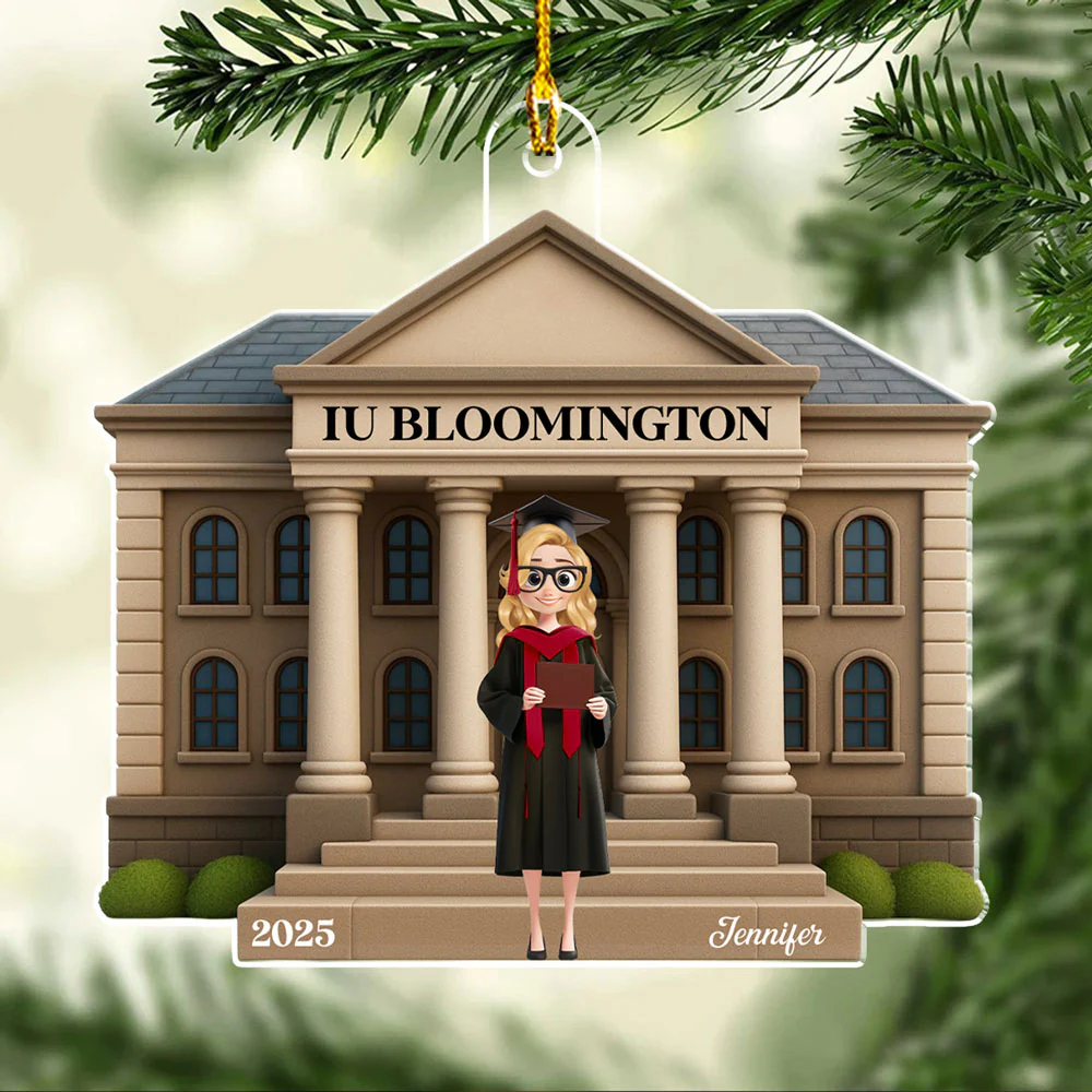 Class Of 2025 - Personalized Custom Acrylic Ornament  - Image 2
