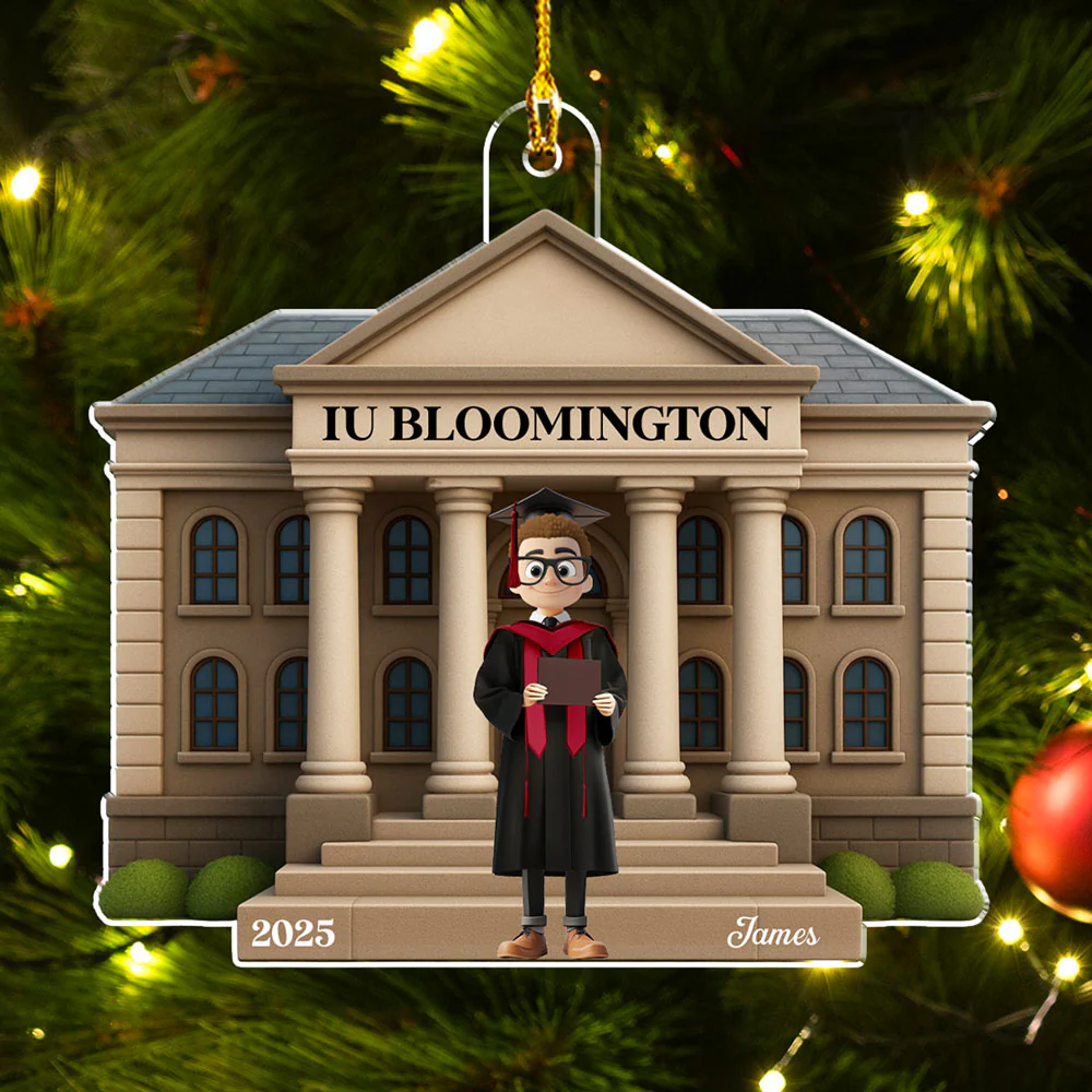 Class Of 2025 - Personalized Custom Acrylic Ornament  - Image 4