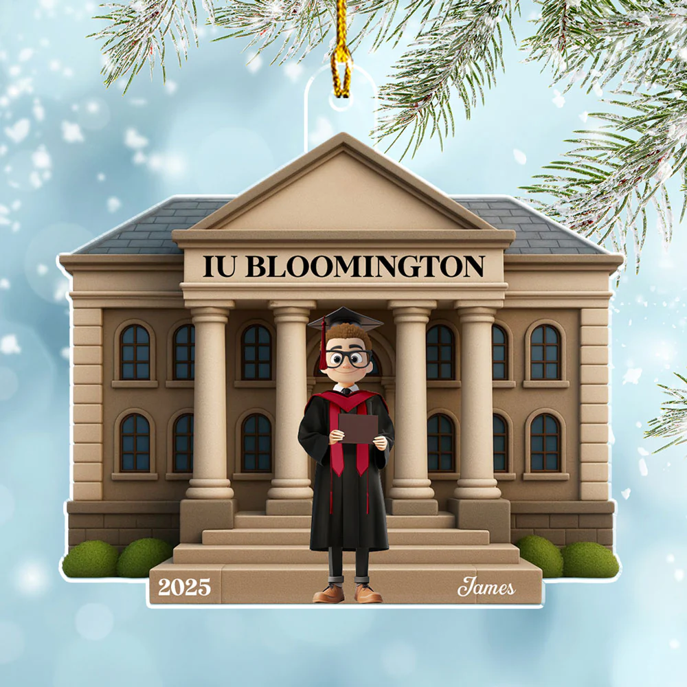 Class Of 2025 - Personalized Custom Acrylic Ornament  - Image 5