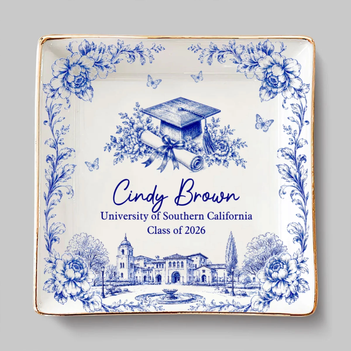 Class of 2026 - Personalized Custom Jewelry Dish - Image 6