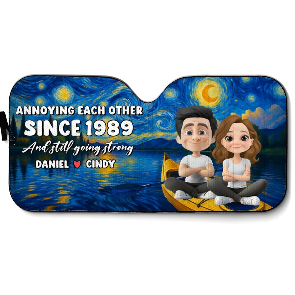 Classic Art - Personalized Custom Car Sunshade - Image 7