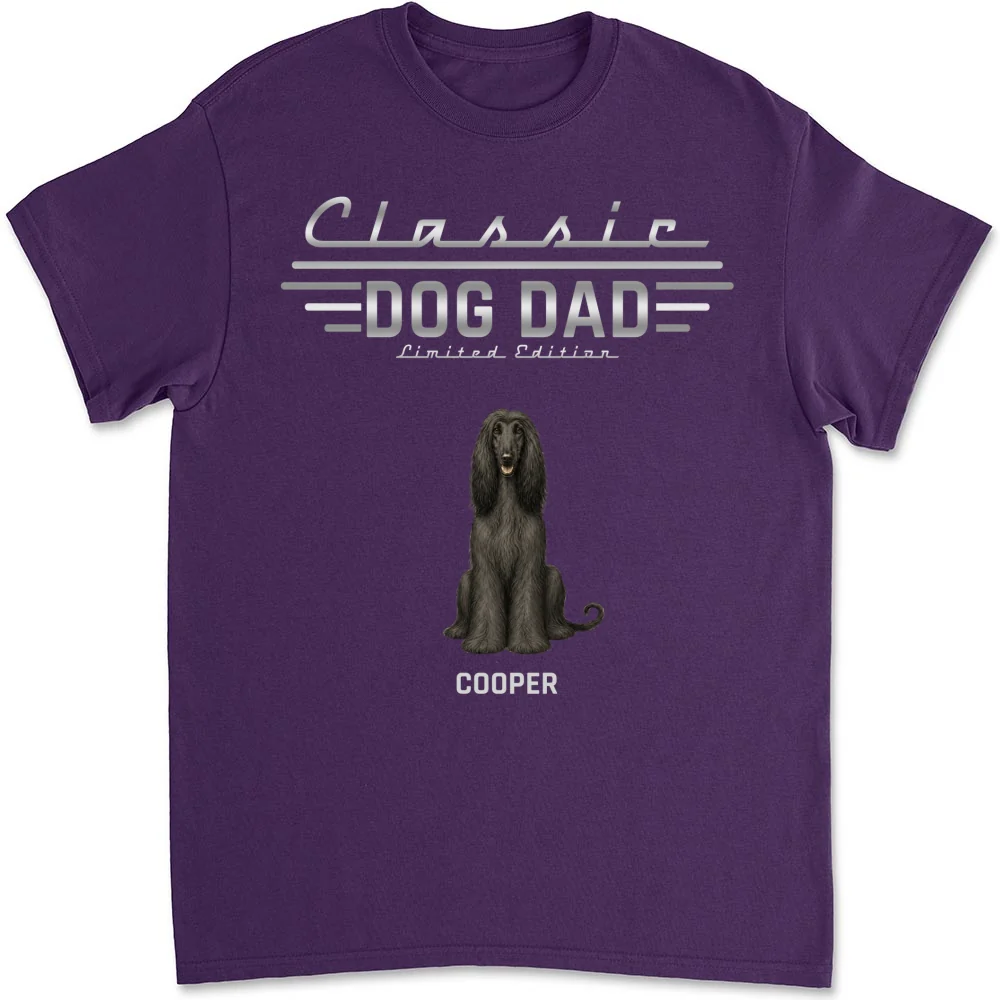 Classic Dog Dad - Personalized Custom Shirt - Image 10