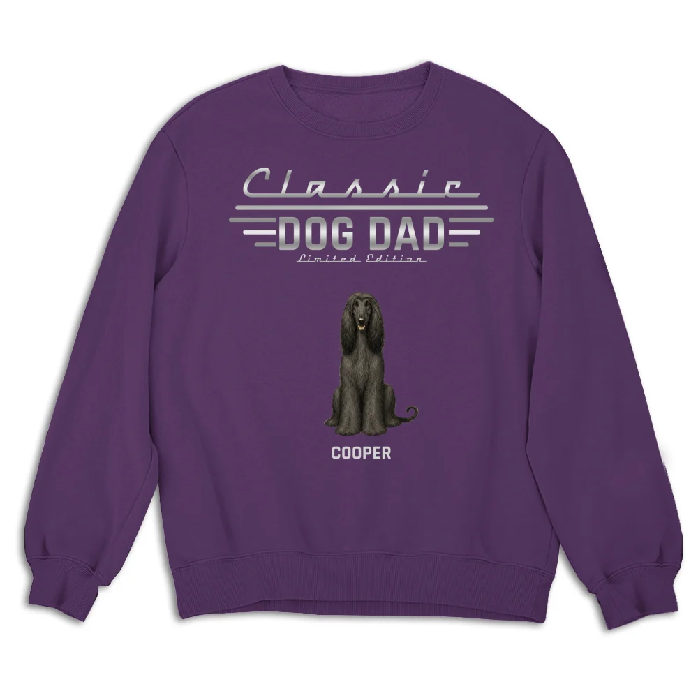 Classic Dog Dad - Personalized Custom Shirt - Image 14