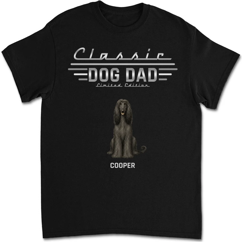 Classic Dog Dad - Personalized Custom Shirt - Image 6