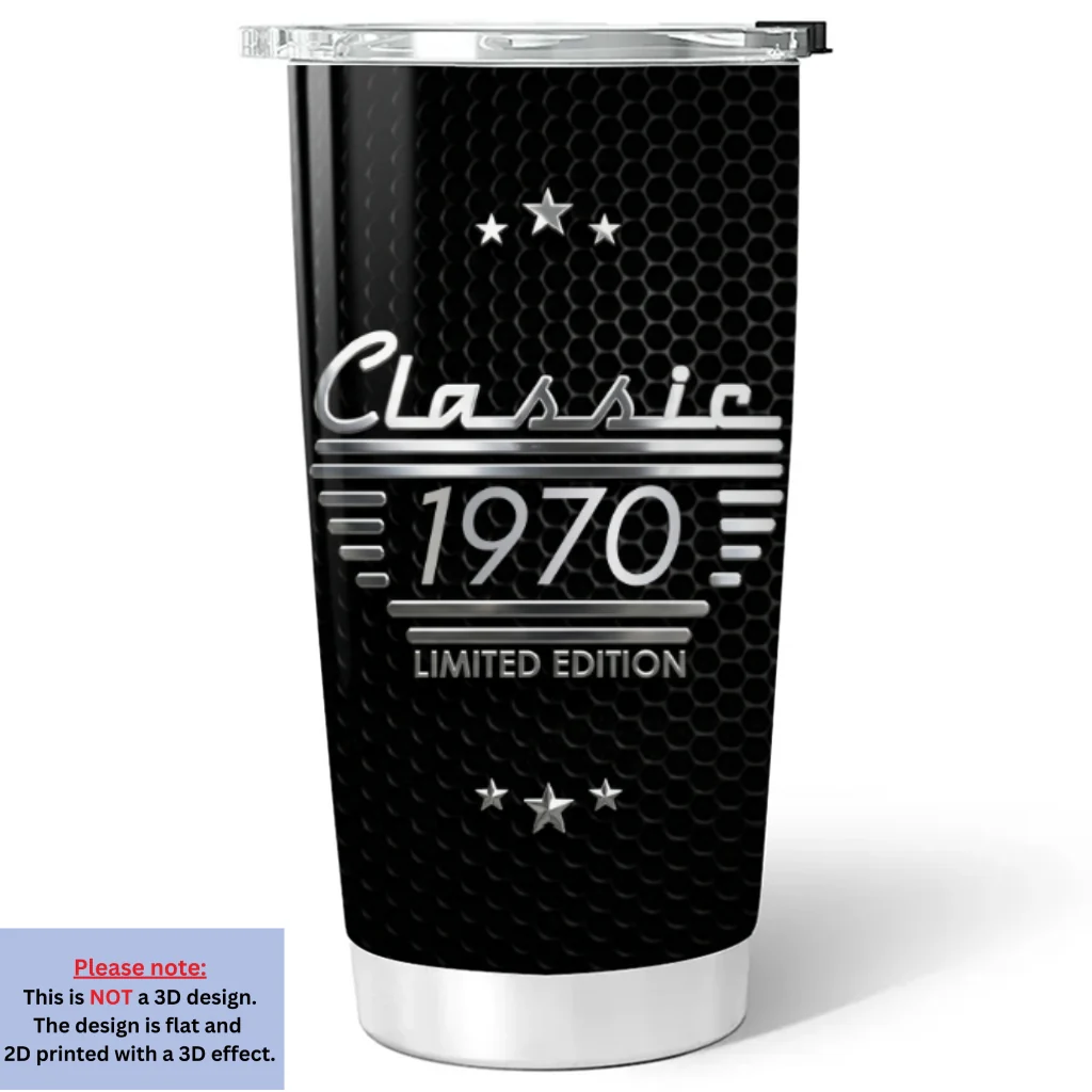 Classic Edition - Personalized Custom 3D Effect Tumbler - Image 6