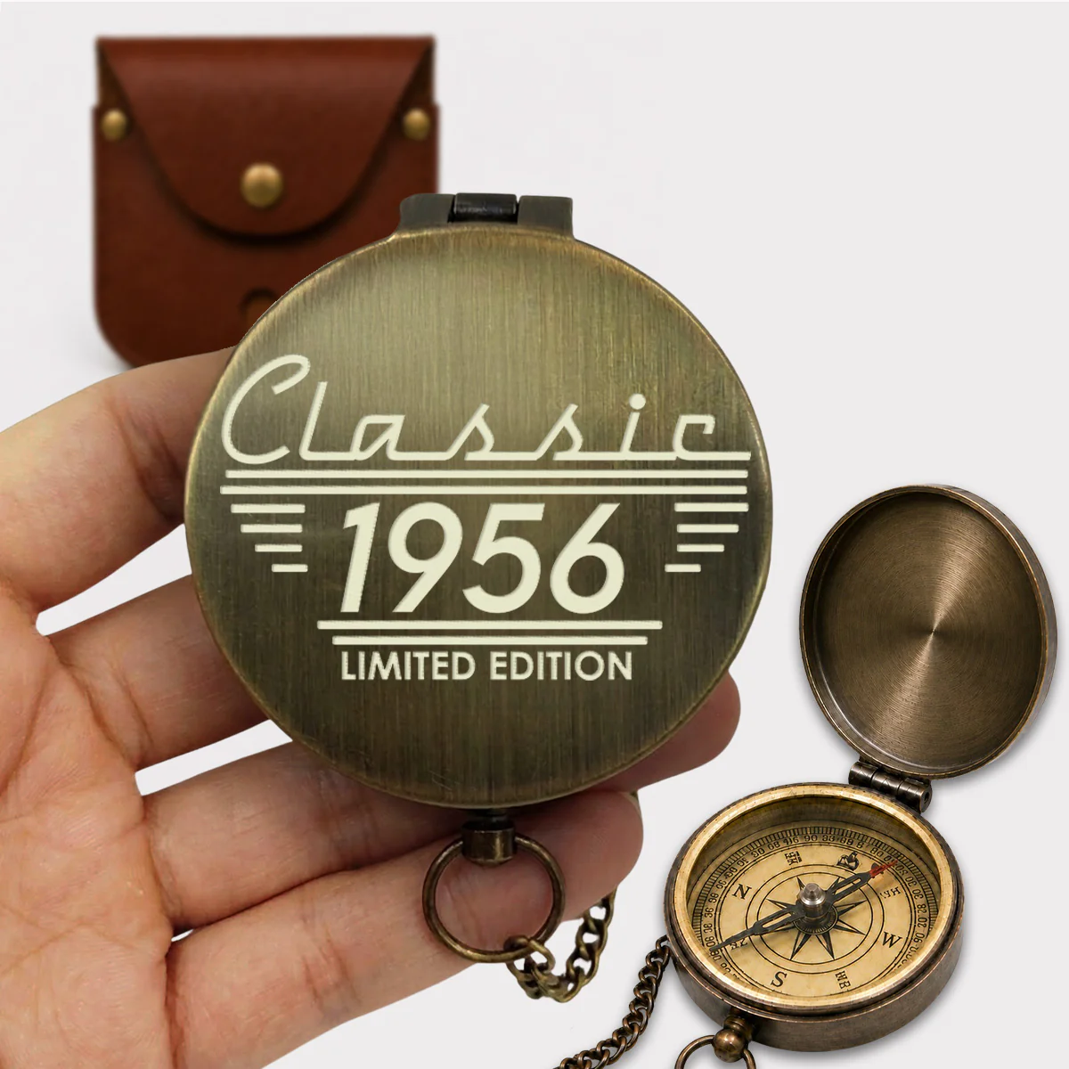 Classic Edition - Personalized Custom Engraved Pocket Compass
