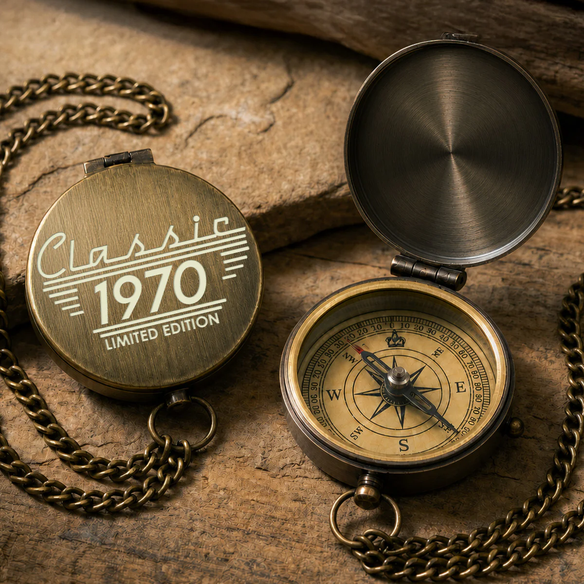 Classic Edition - Personalized Custom Engraved Pocket Compass - Image 6