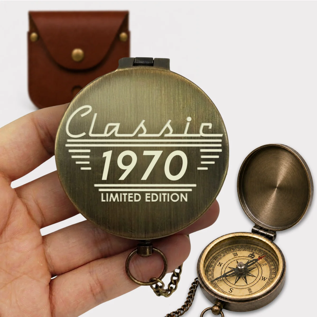 Classic Edition - Personalized Custom Engraved Pocket Compass - Image 8